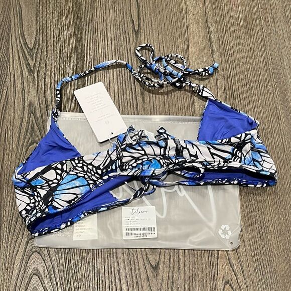 NWT Toluca Amina Bikini Top Waist Wrap Triangle Adonis Size M/L - Picture 7 of 7
